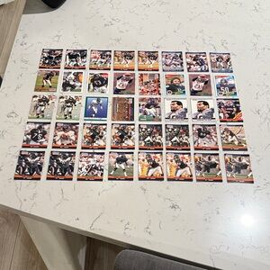 The Chicago Bears NFL Football Card bundle